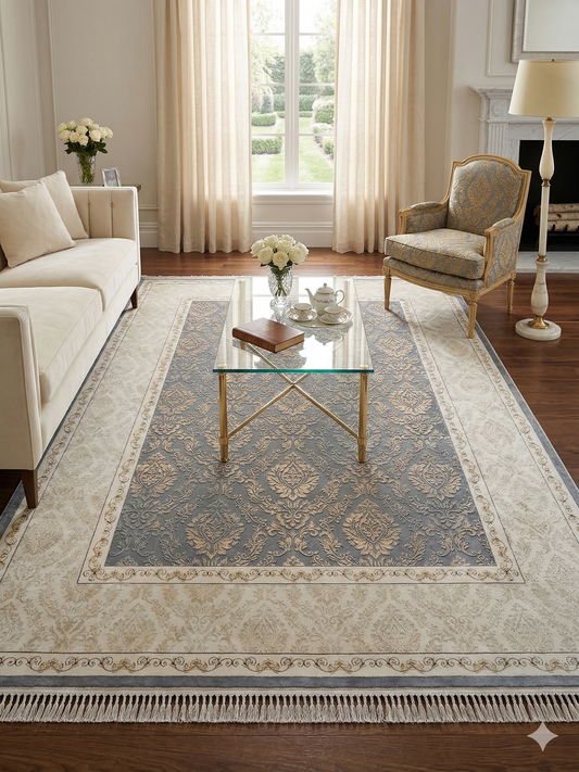 Dywan 160 × 230 cm – Antypoślizgowy, podstawa z gąbki 4 mm