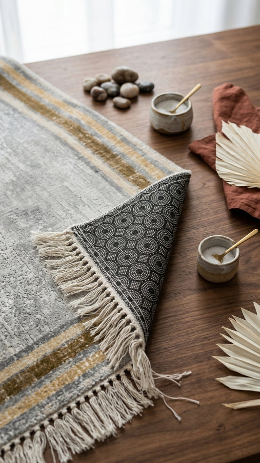 Dywanik łazienkowy 2 sztuki, antypoślizgowy, 90x60 cm i 60x40 cm