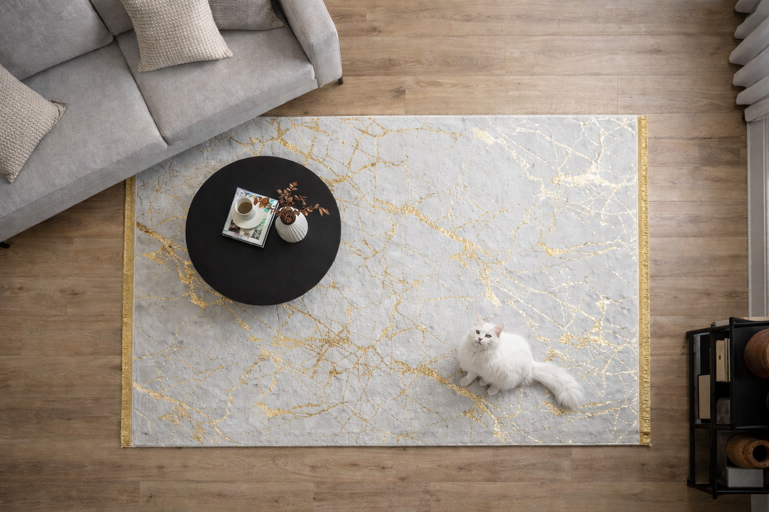 Marble Pattern Rug