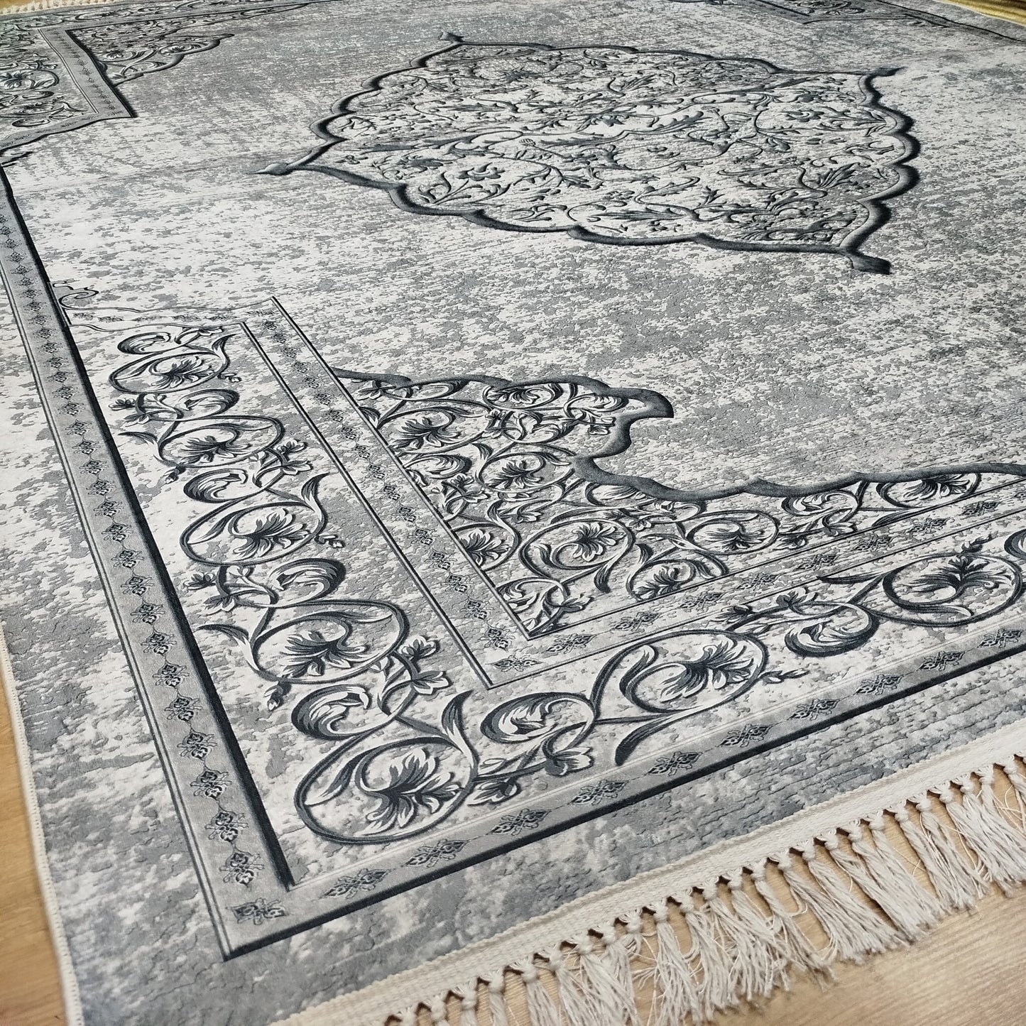 Dywan 160×200 cm – Antypoślizgowy, podstawa z gąbki 3,5 mm
