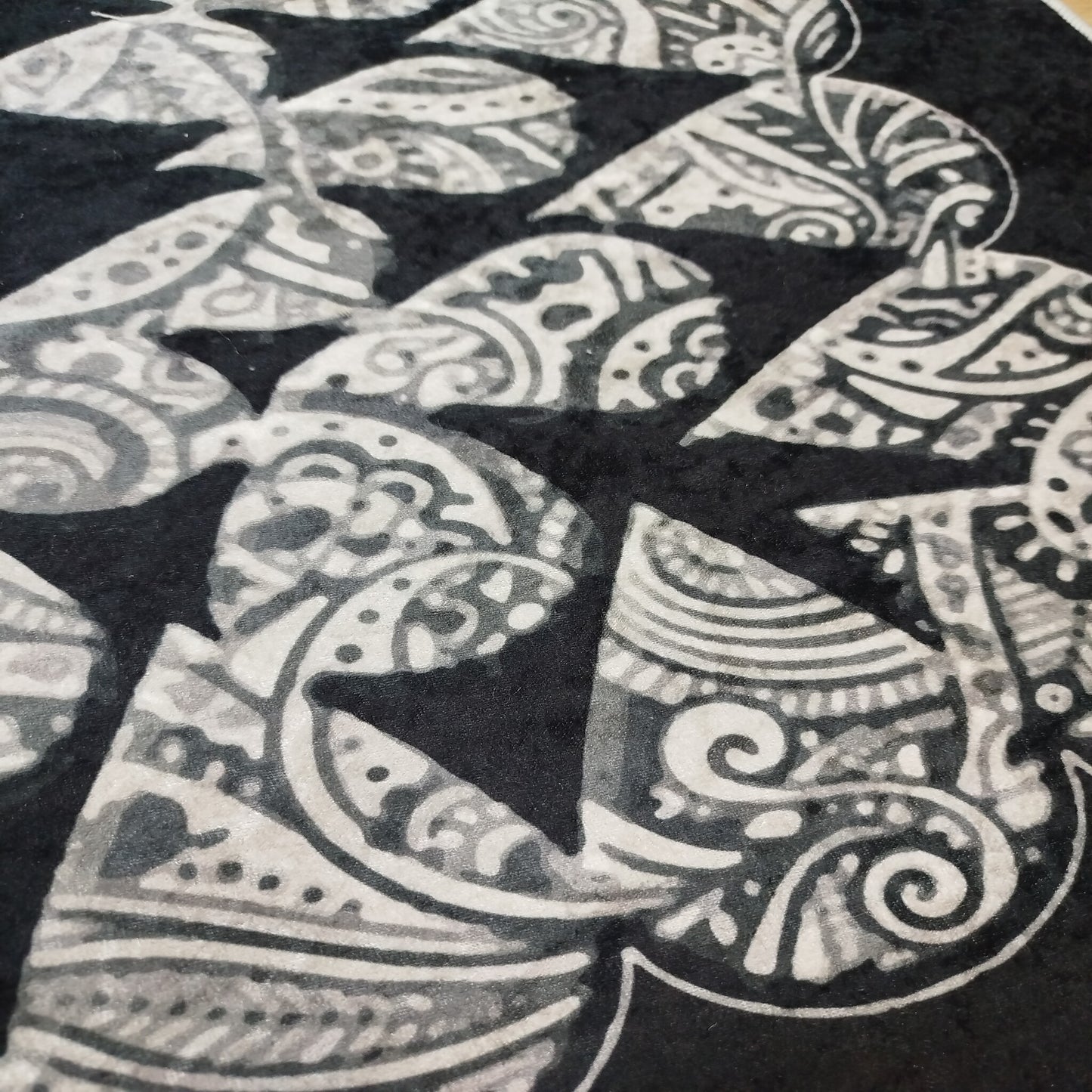 Dywan 160×200 cm – Antypoślizgowy, podstawa z gąbki 3,5 mm