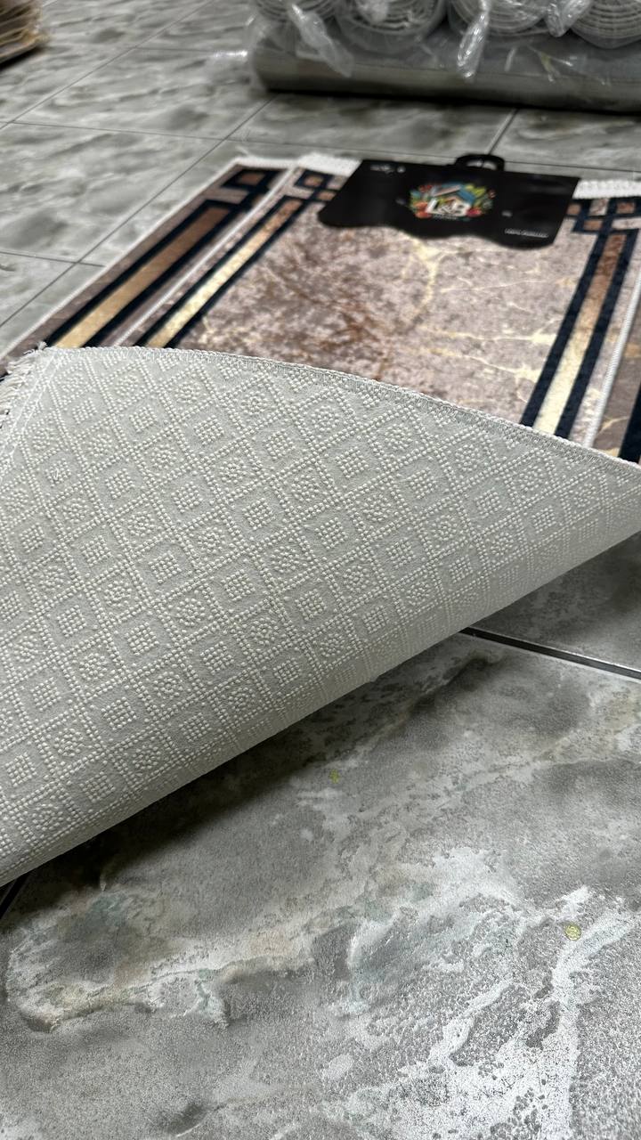 Dywanik łazienkowy 2 sztuki, antypoślizgowy, 90x60 cm i 60x40 cm