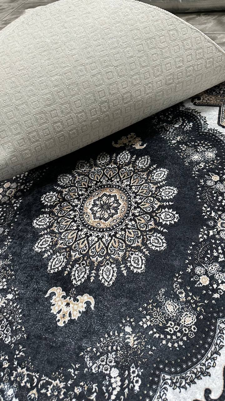 Dywanik łazienkowy 2 sztuki, antypoślizgowy, 90x60 cm i 60x40 cm