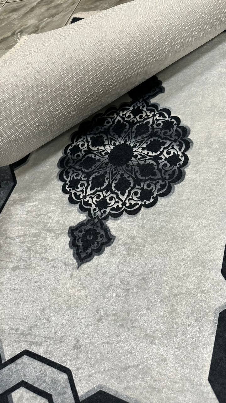 Dywanik łazienkowy 2 sztuki, antypoślizgowy, 90x60 cm i 60x40 cm