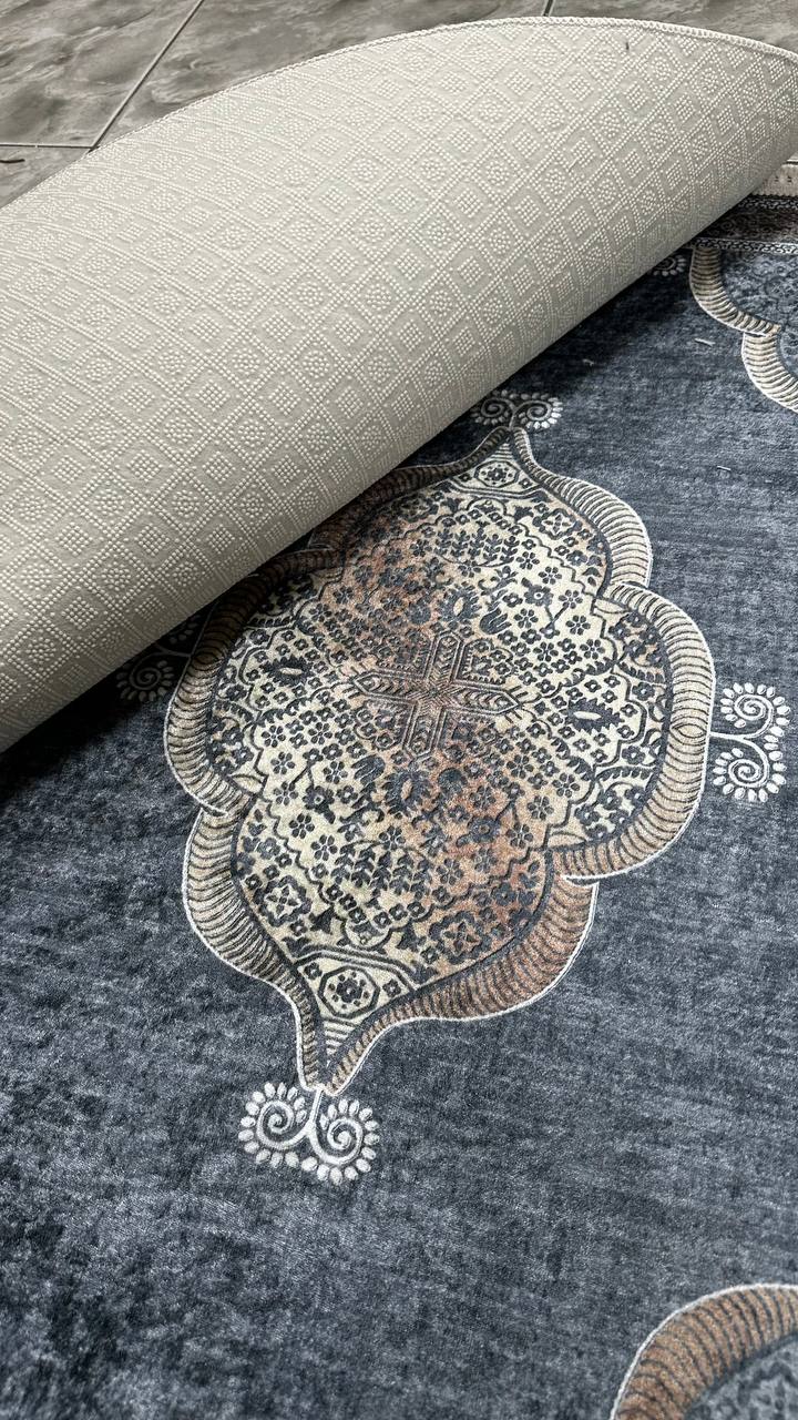 Dywanik łazienkowy 2 sztuki, antypoślizgowy, 90x60 cm i 60x40 cm