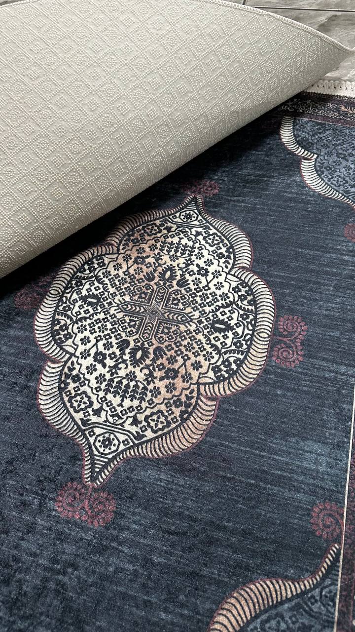 Dywanik łazienkowy 2 sztuki, antypoślizgowy, 90x60 cm i 60x40 cm