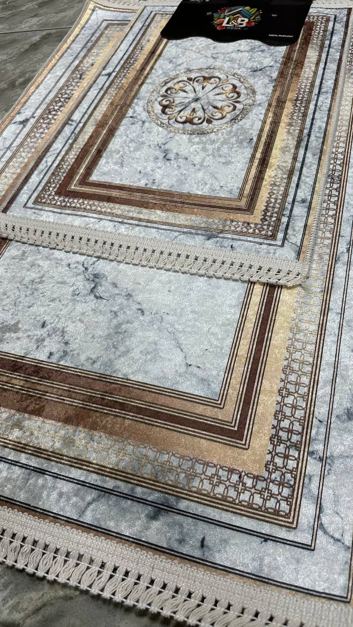 Dywanik łazienkowy 2 sztuki, antypoślizgowy, 90x60 cm i 60x40 cm