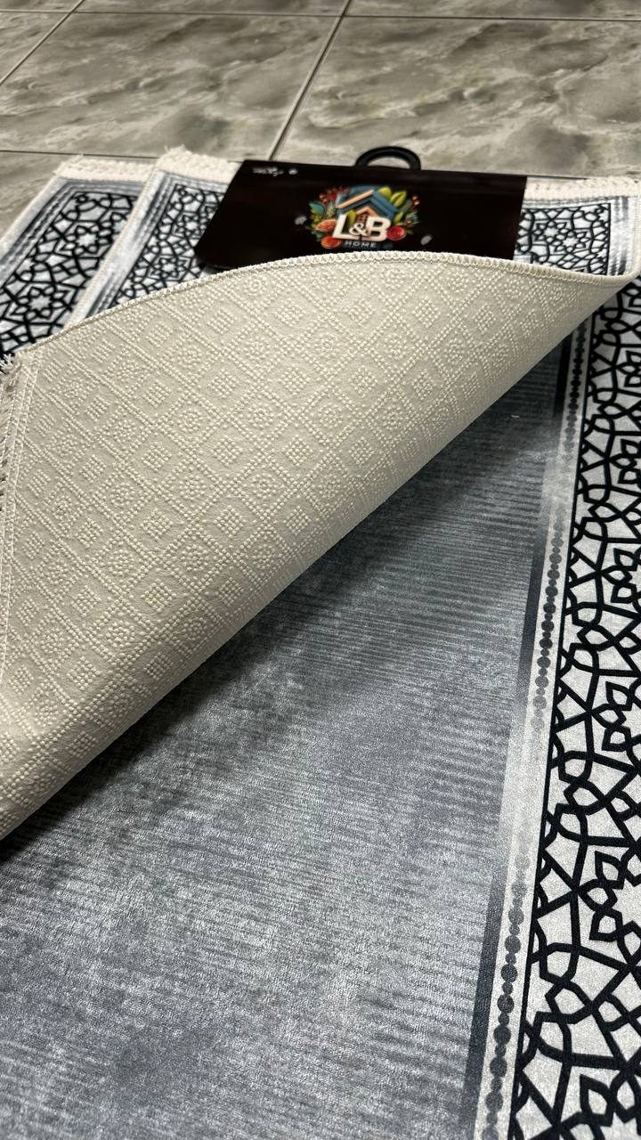 Dywanik łazienkowy 2 sztuki, antypoślizgowy, 90x60 cm i 60x40 cm