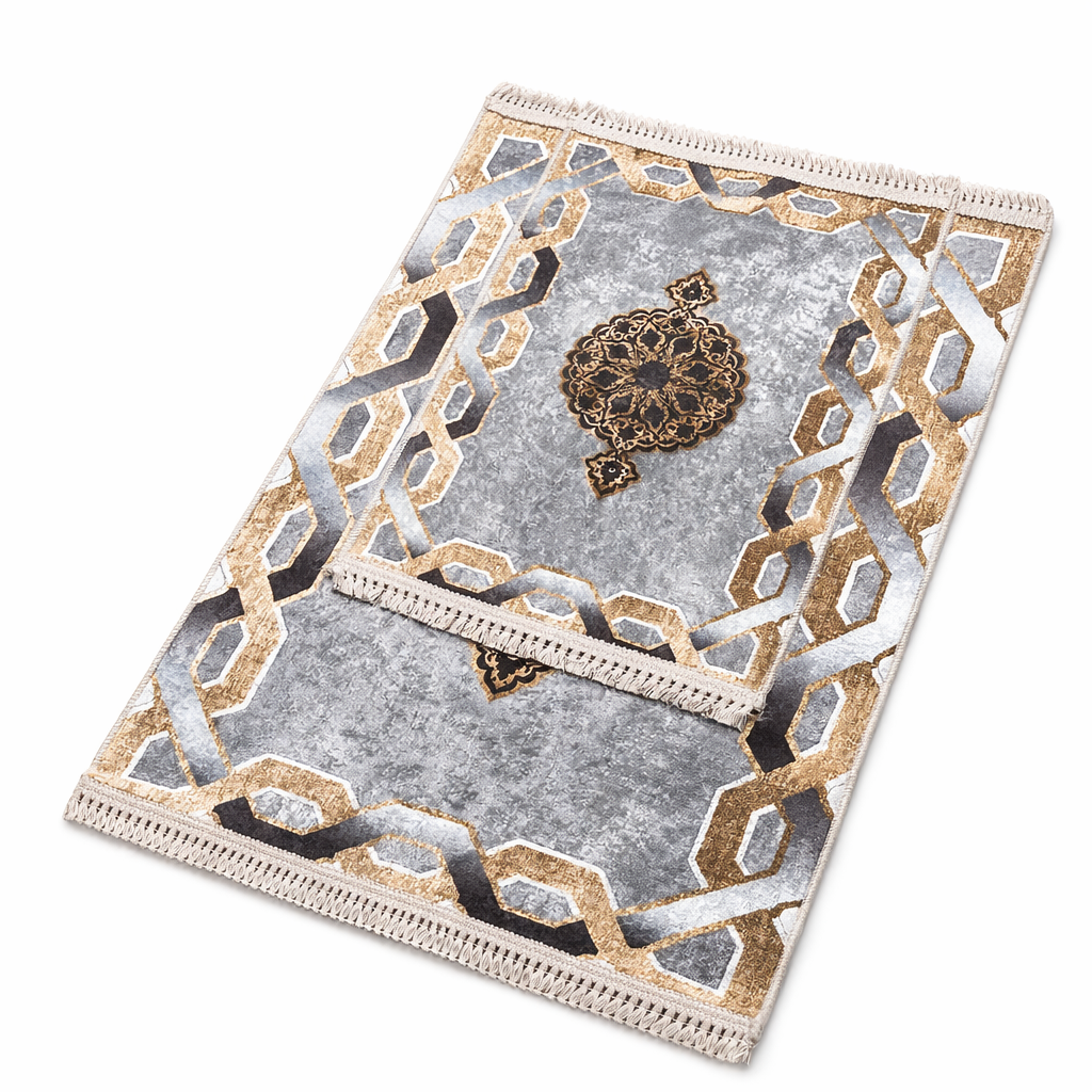 Dywanik łazienkowy 2 sztuki, antypoślizgowy, 90x60 cm i 60x40 cm