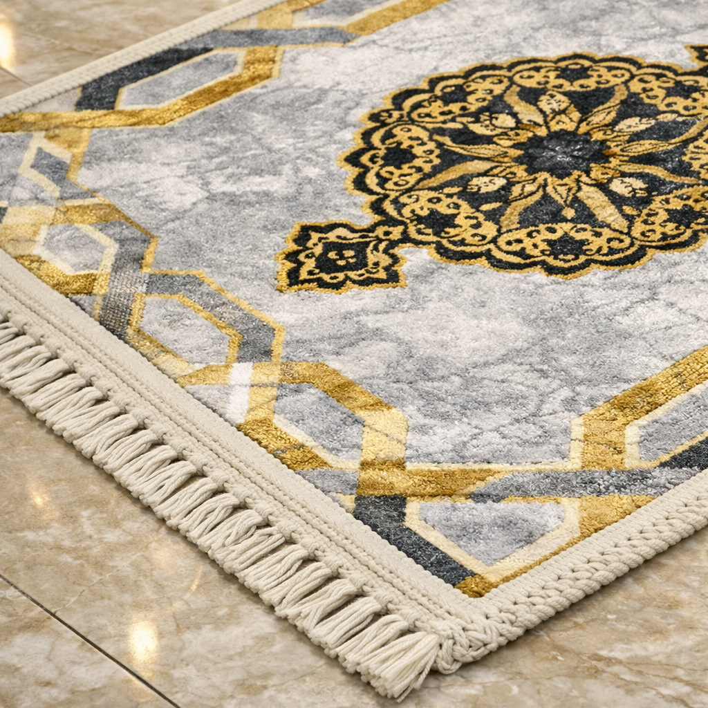 Dywanik łazienkowy 2 sztuki, antypoślizgowy, 90x60 cm i 60x40 cm