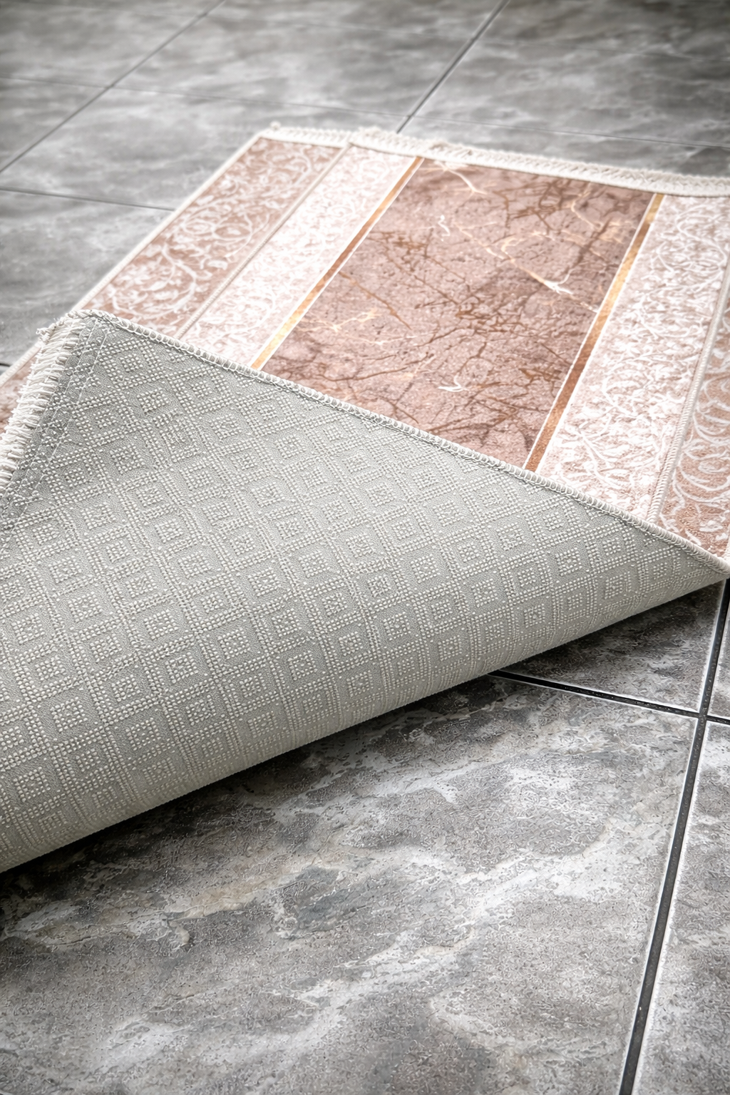 Dywanik łazienkowy 2 sztuki, antypoślizgowy, 90x60 cm i 60x40 cm