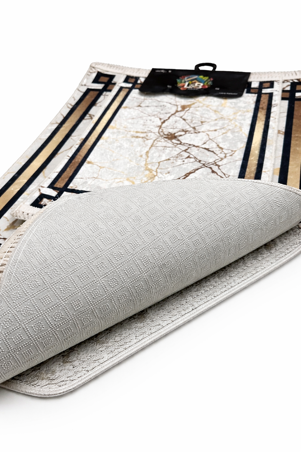 Dywanik łazienkowy 2 sztuki, antypoślizgowy, 90x60 cm i 60x40 cm