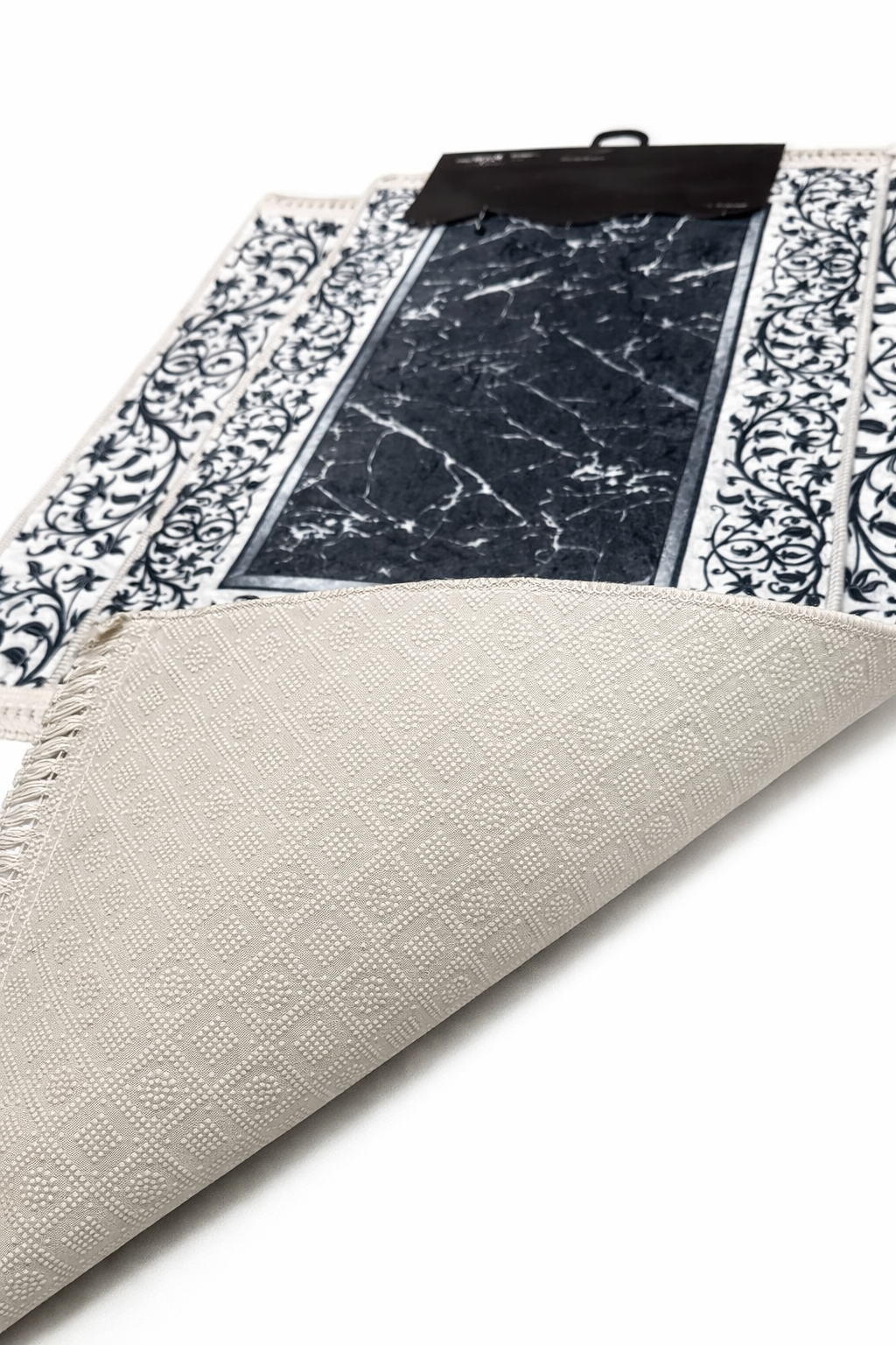 Dywanik łazienkowy 2 sztuki, antypoślizgowy, 90x60 cm i 60x40 cm