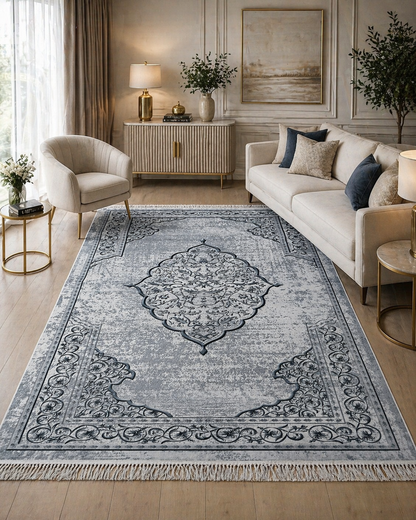 Dywan 160×200 cm – Antypoślizgowy, podstawa z gąbki 3,5 mm