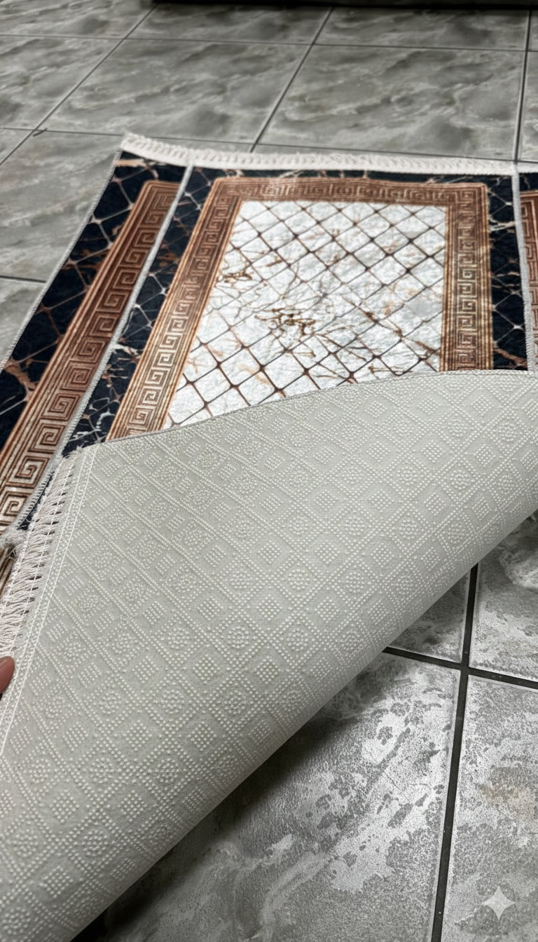 Dywanik łazienkowy 2 sztuki, antypoślizgowy, 90x60 cm i 60x40 cm