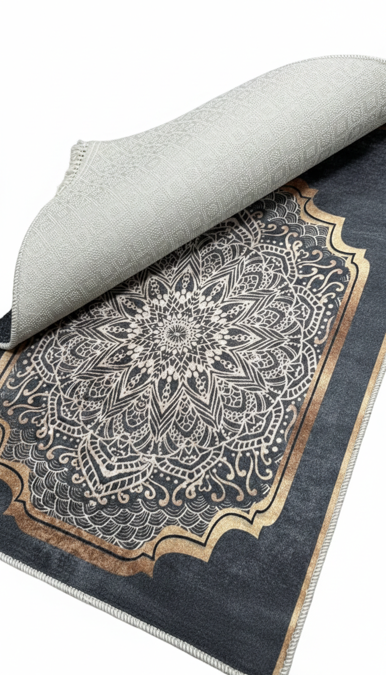 Dywanik łazienkowy 2 sztuki, antypoślizgowy, 90x60 cm i 60x40 cm