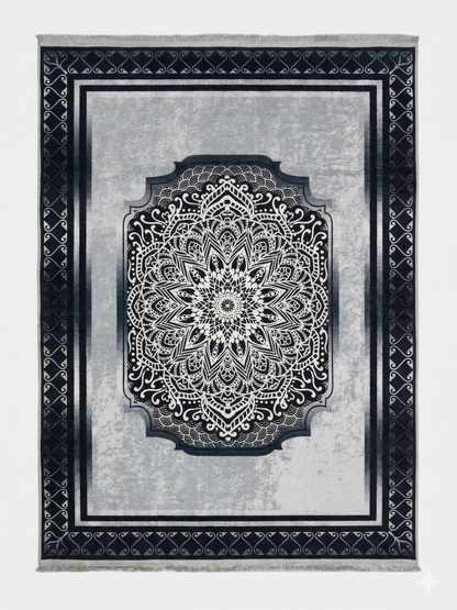 Dywan 160 × 230 cm – Antypoślizgowy, podstawa z gąbki 4 mm