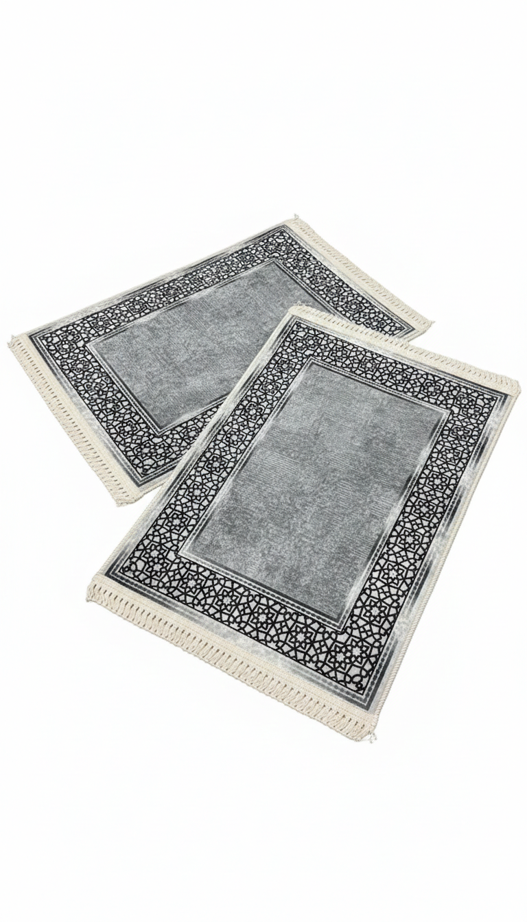 Dywanik łazienkowy 2 sztuki, antypoślizgowy, 90x60 cm i 60x40 cm