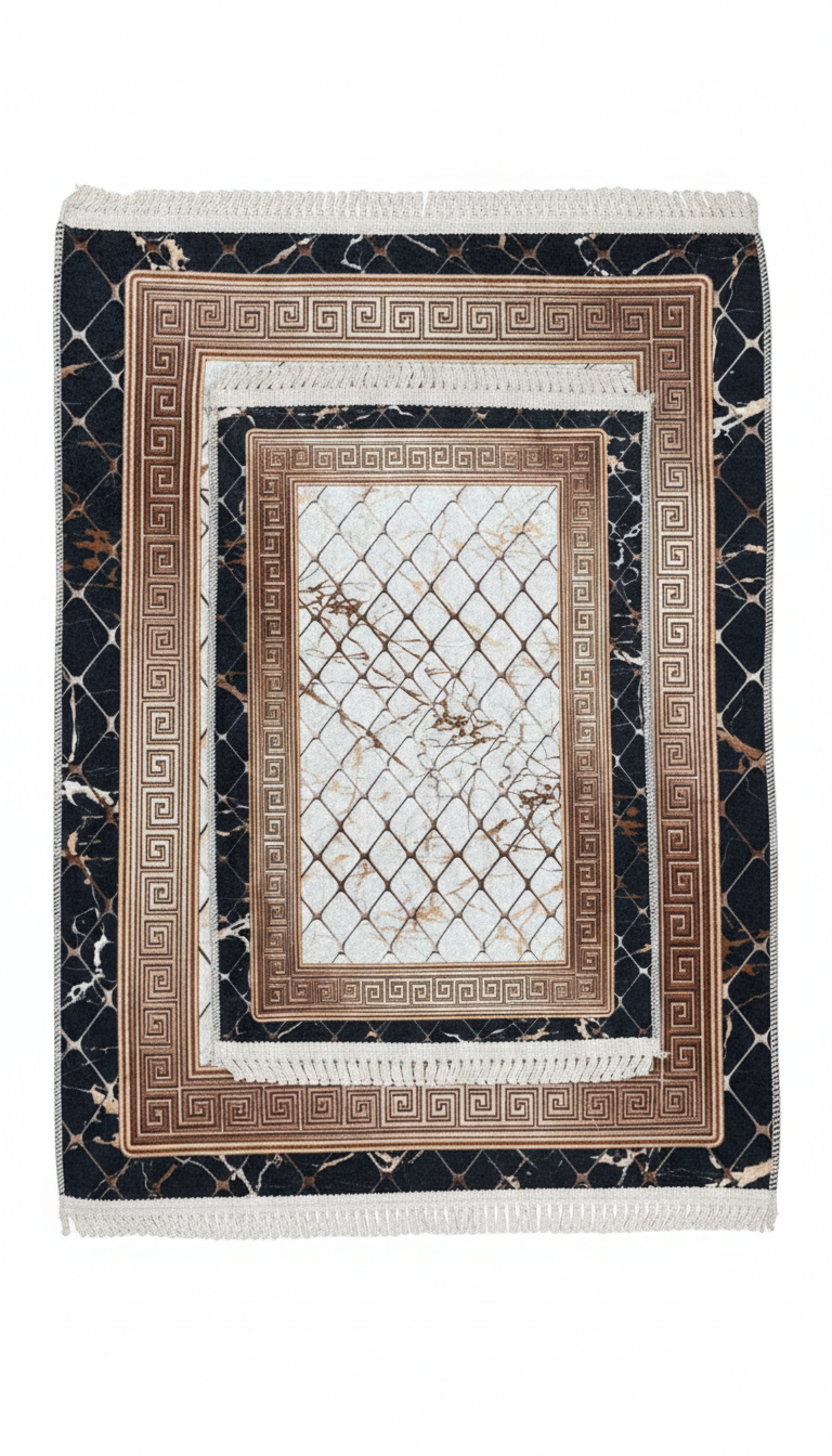 Dywanik łazienkowy 2 sztuki, antypoślizgowy, 90x60 cm i 60x40 cm