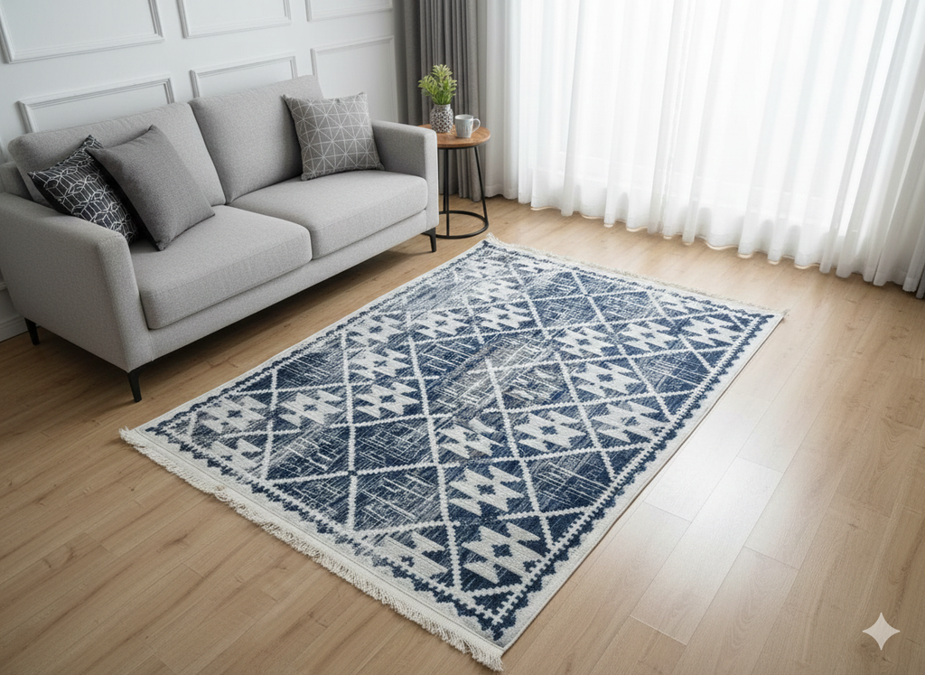 Nowoczesny dywan 120x180 cm | Spód antypoślizgowy | Spód gąbkowy 4 mm