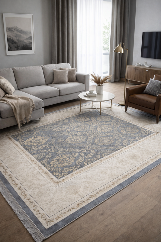 Dywan 160 × 230 cm – Antypoślizgowy, podstawa z gąbki 4 mm