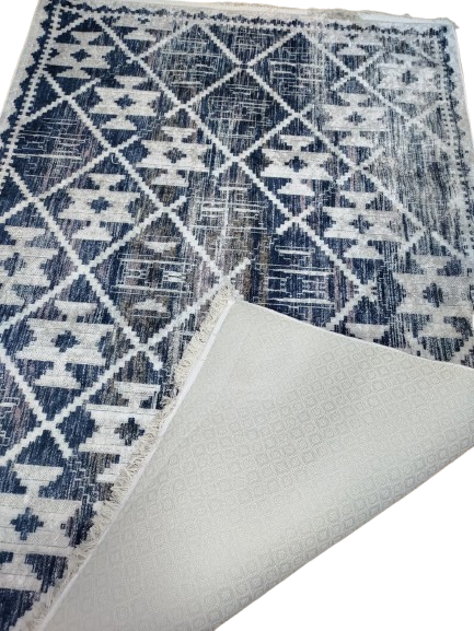 Modern Rug 120x180 cm | Anti-slip Backing | 4 mm Sponge Backing