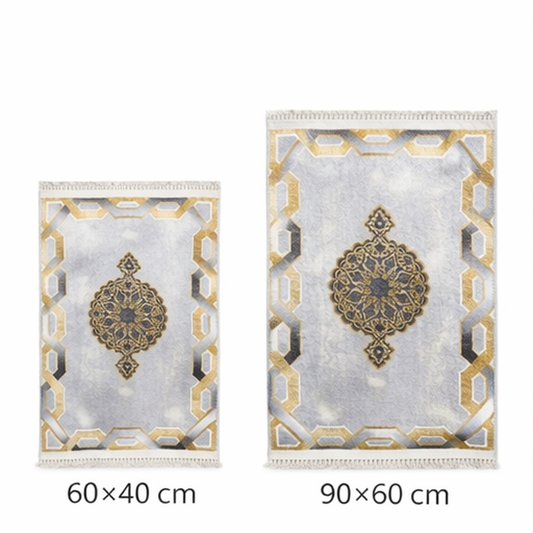 Dywanik łazienkowy 2 sztuki, antypoślizgowy, 90x60 cm i 60x40 cm